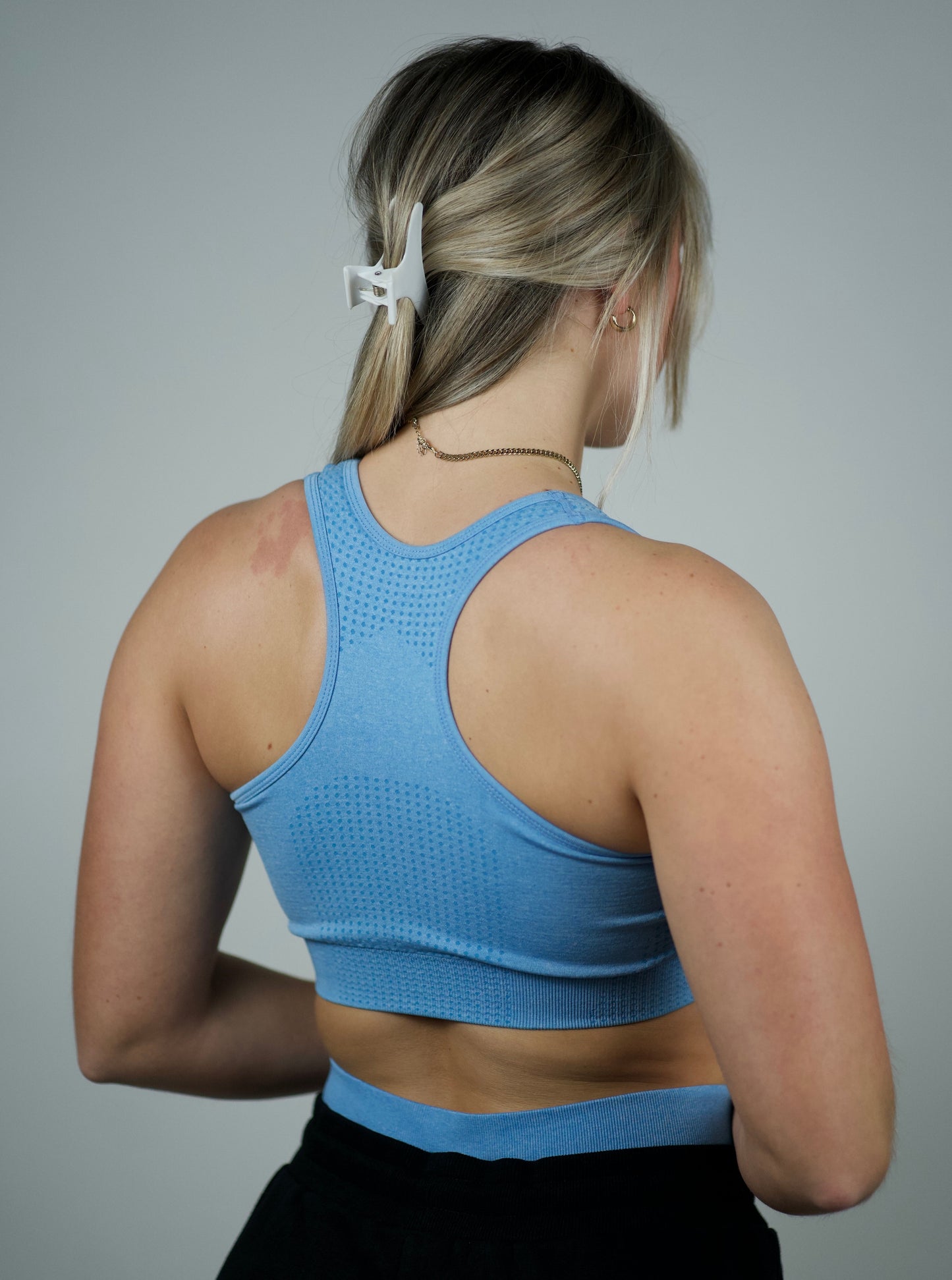 FuzeFit Women's blue sports bra