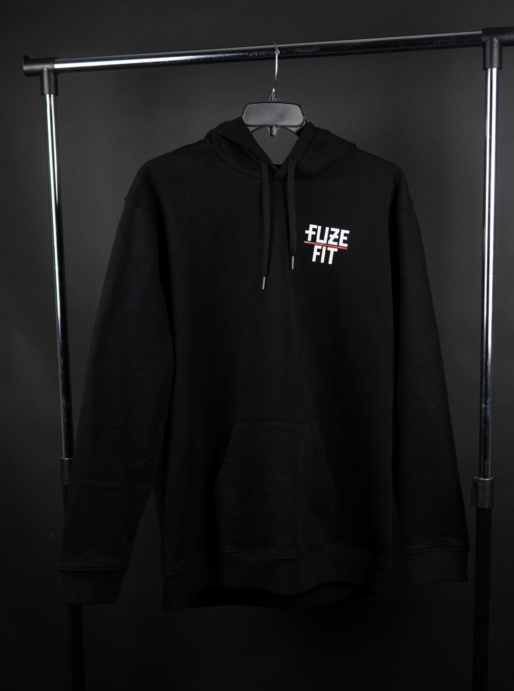 Fuze Fit Men's Black Hoodie